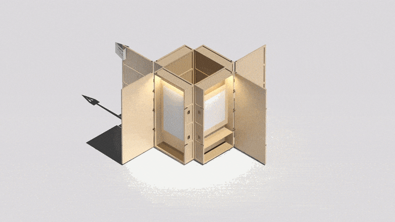 ART021 BEIJING “珍宝阁" 特别展览展柜系统设计 / Pills Architects