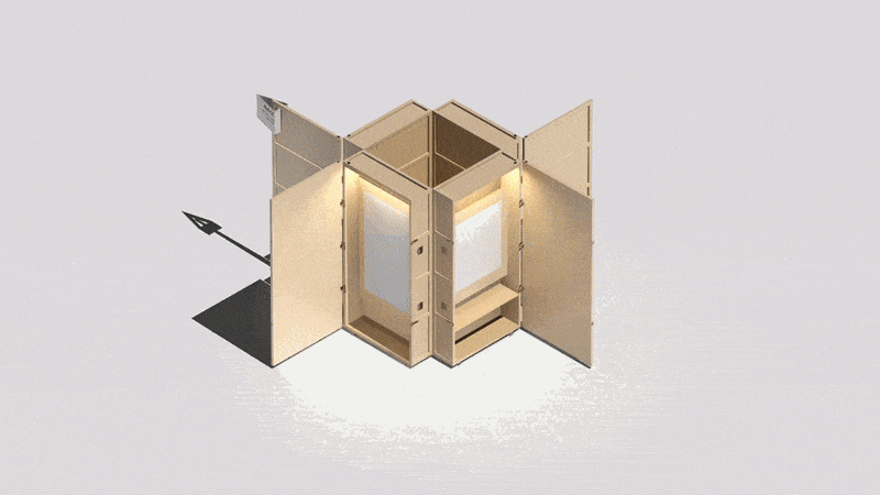 ART021 BEIJING “珍宝阁" 特别展览展柜系统设计 / Pills Architects