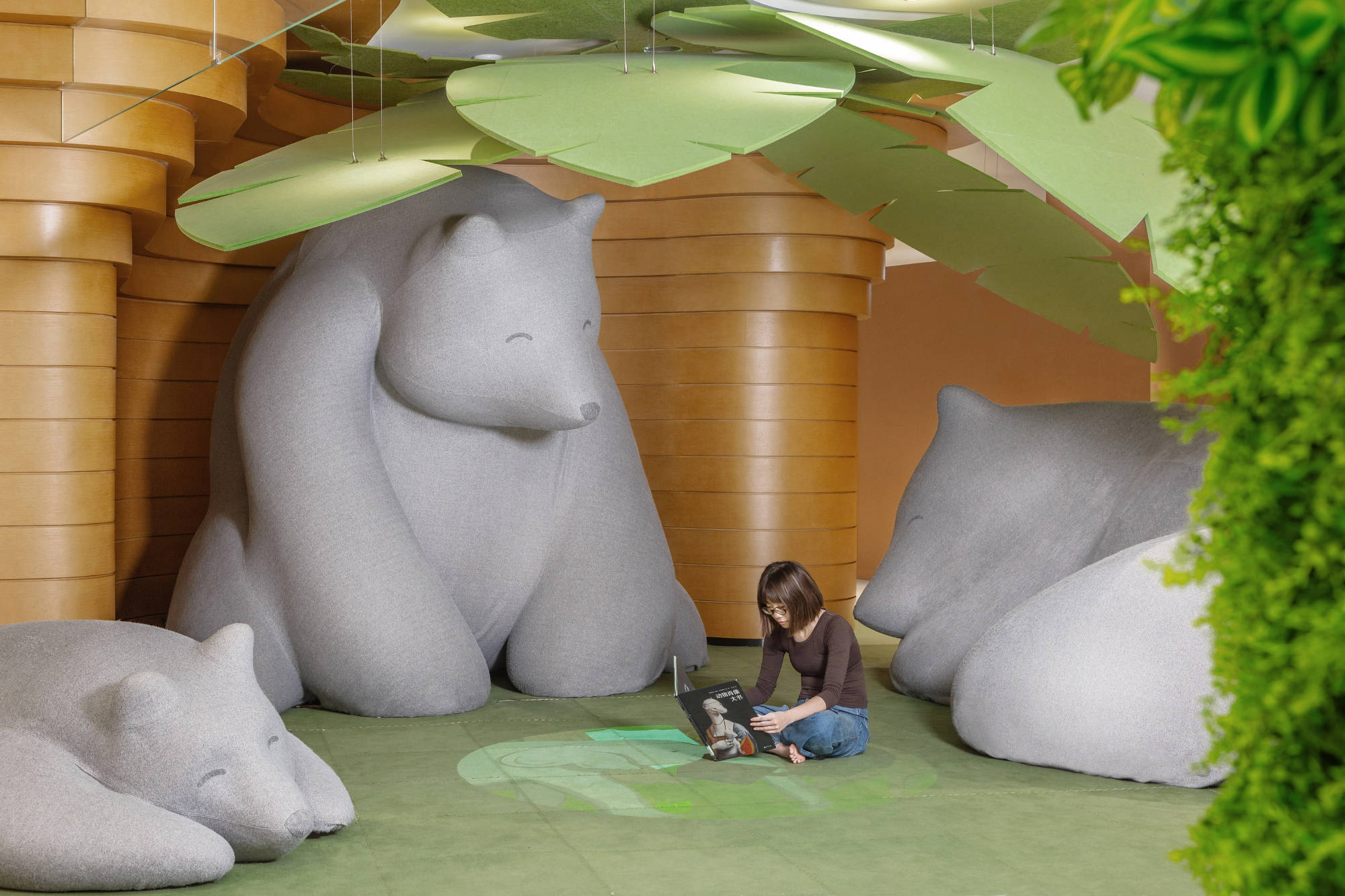 北京城市图书馆少年儿童馆 场馆交互设计 / 某集体ART+TECH