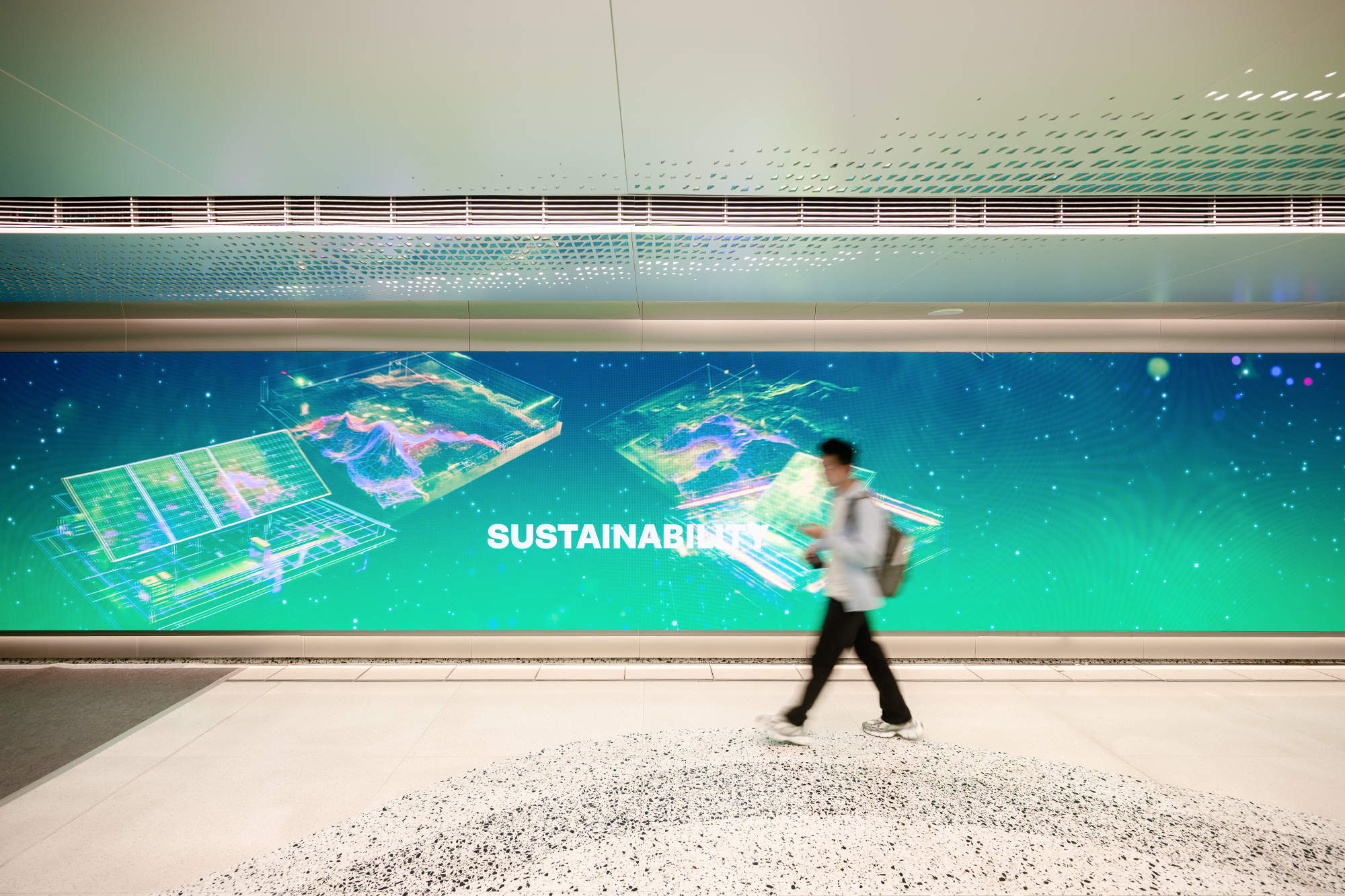 香港城市大学明日创新隧道数字体验 / MOTSE墨子