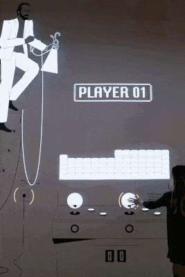 为 Design Holding 打造的趣味互动墙，米兰设计周国际家具展 / Dotdotdot