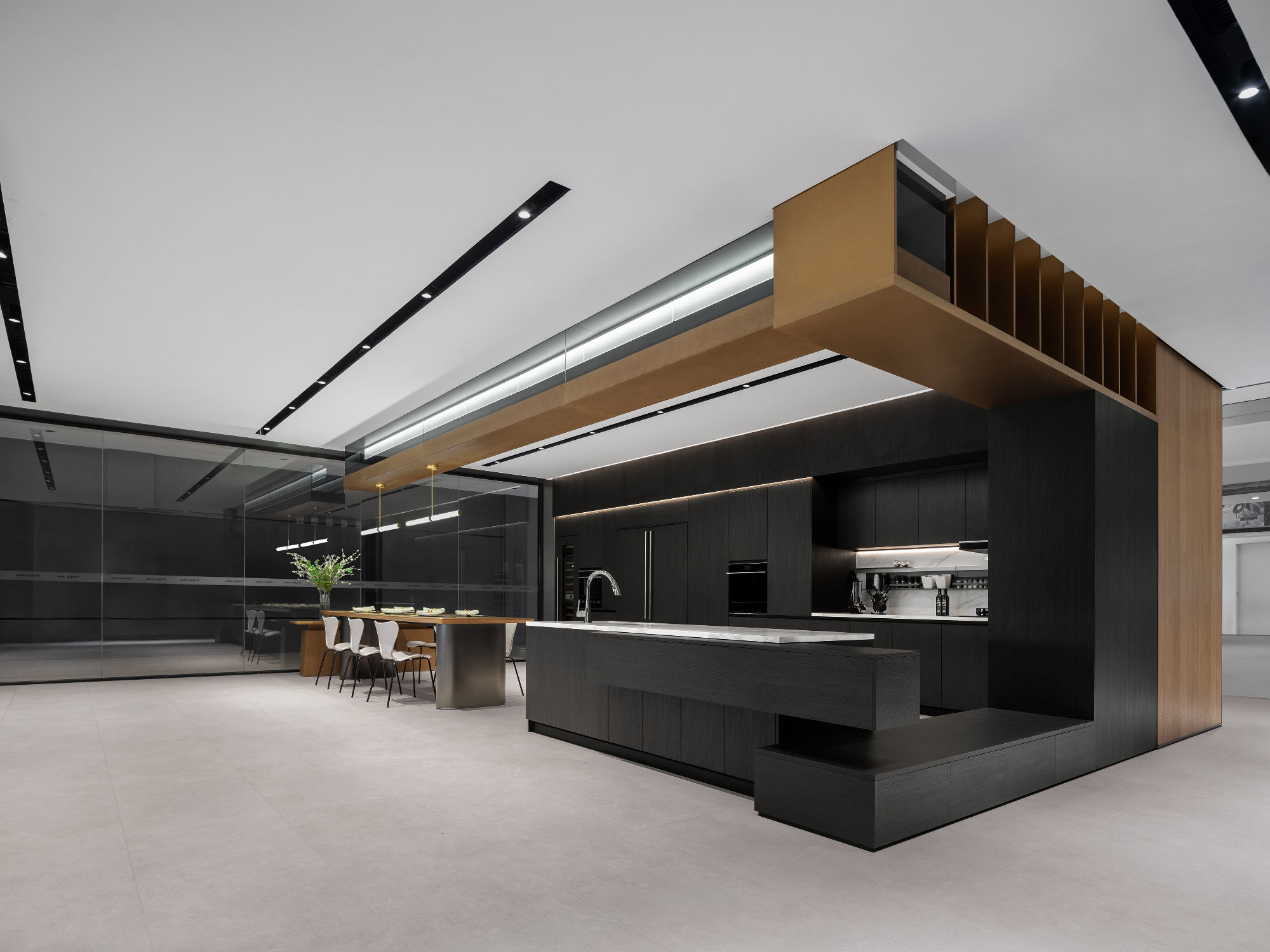 悦享生活：惠而浦南京旗舰展厅的极简美学与场景化设计 / MOC DESIGN