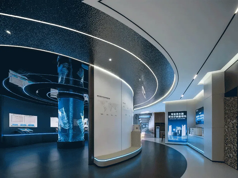 深圳,安吉尔展厅:“活水”探寻之旅 / D&M店与面创意
