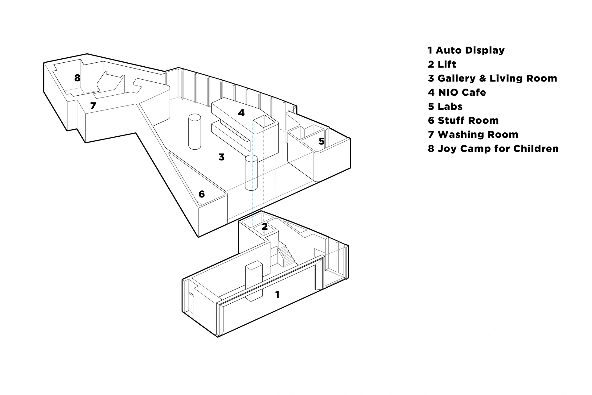 NIO House - 成都万象城蔚来中心:围绕艺廊构建社区 / MOC DESIGN